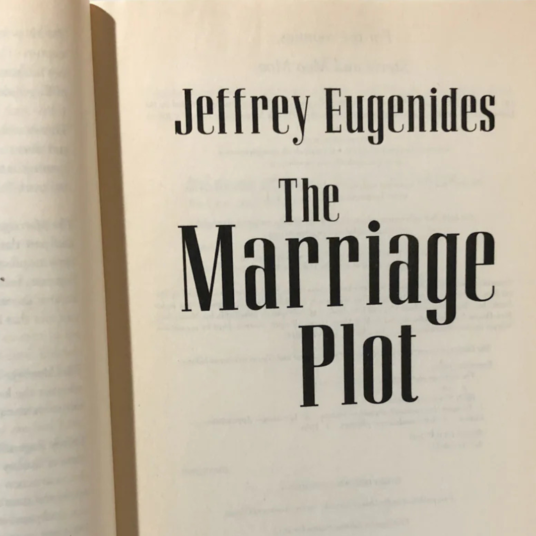 The Marriage Plot by Jeffrey Eugenides